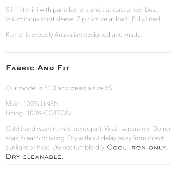 NWT RUMER FREYA MINI - Size Med - Picture 4 of 5